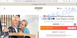 Amaboxsales.com 29 Amazon pallets scam