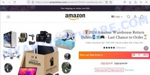 Amaznboxs.com 2024 Amazon Warehouse Return Pallets scam