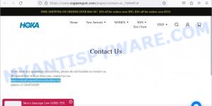 Annie servicehotline.vip scam stores