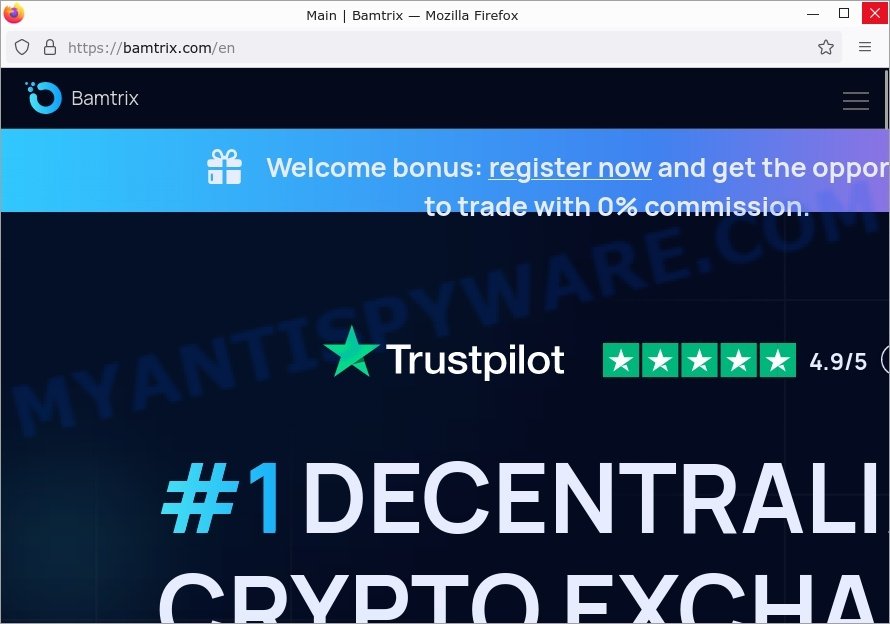 Bamtrix.com crypto scam