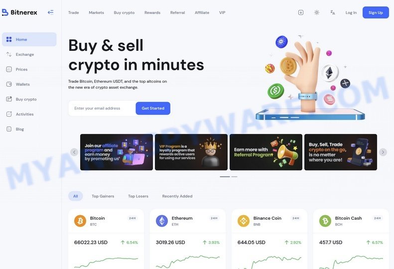 Bitnerex.com crypto scam