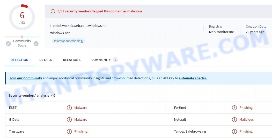 Call Microsoft Support pop-up scam phishing