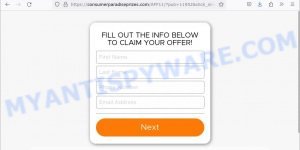 Consumerparadiseprizes.com ValueVault scam