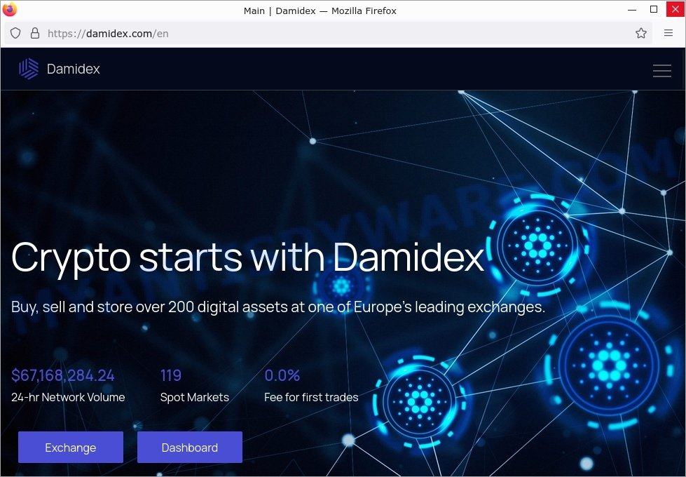 Damidex.com crypto scam