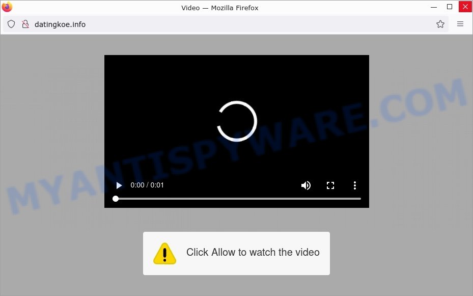 Datingkoe.info Video scam