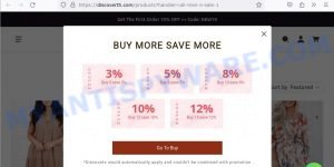 Discoverth.com fake Boot Barn scam