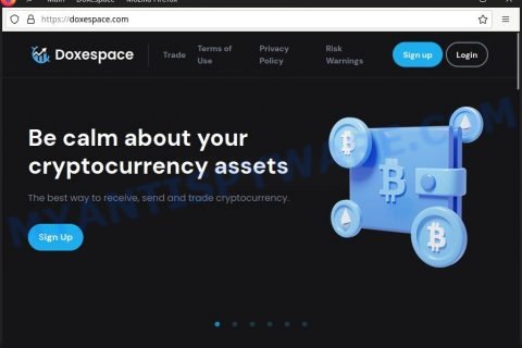 Doxespace.com crypto scam