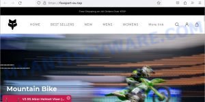 Foxsport-eu.top fake Fox Racing scam