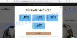 Gelatdom.com fake ARIAT scam