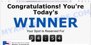 Goldenticketwins.com Golden Ticket Wins Scam