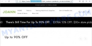 Jo-annstore.shop fake JOANN sale scam