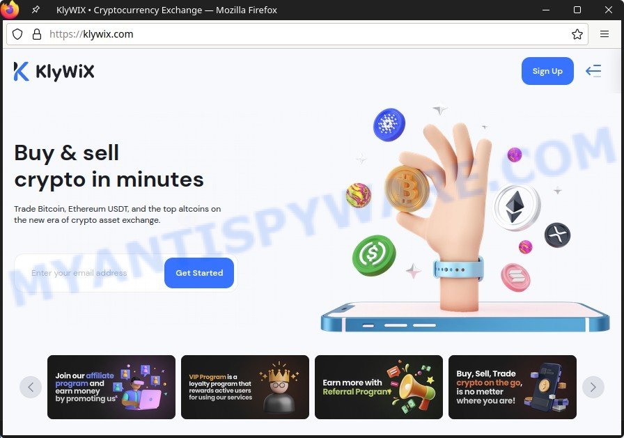 KlyWIX Cryptocurrency Exchange scam