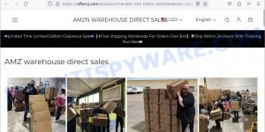 Offervj.com fake AMZ Warehouse scam
