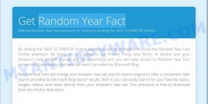 Random-year-facts.com Random Year Fact install popup