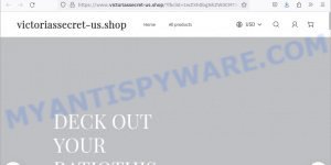 Victoriassecret-us.shop fake Victorias Secret scam desktop page