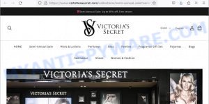 Victotiesaecret.com fake Victorias Secret sale scam