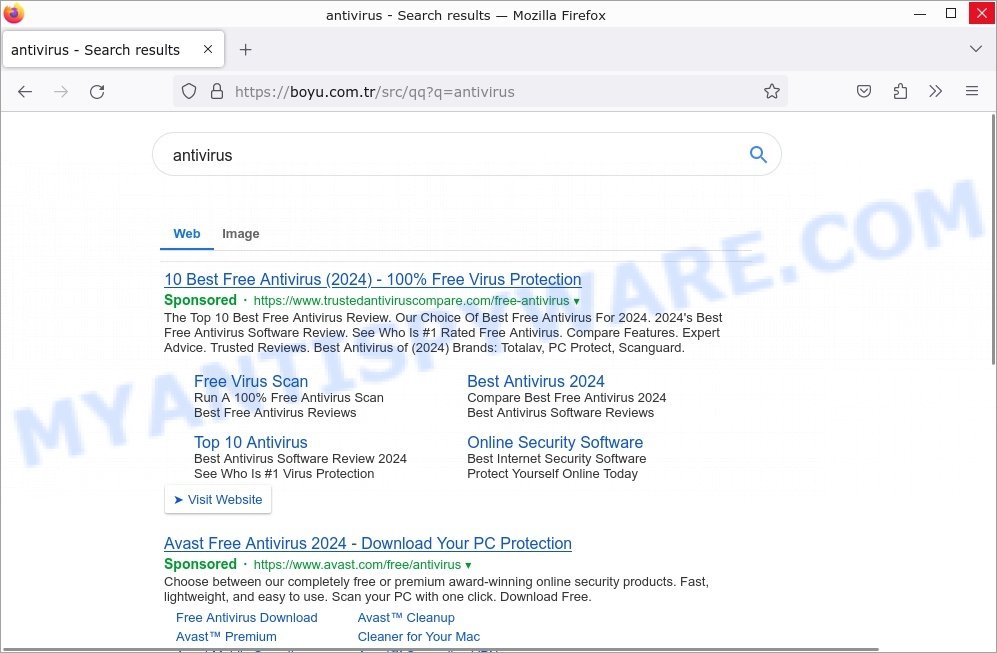 WonderFind redirect virus