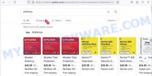 Wonders Tab redirect Yahoo Search Results
