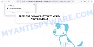 re-captha-version-3-271.buzz virus Click Allow scam