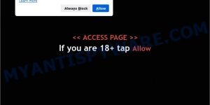 Action02.biz virus To access the website content click Allow scam