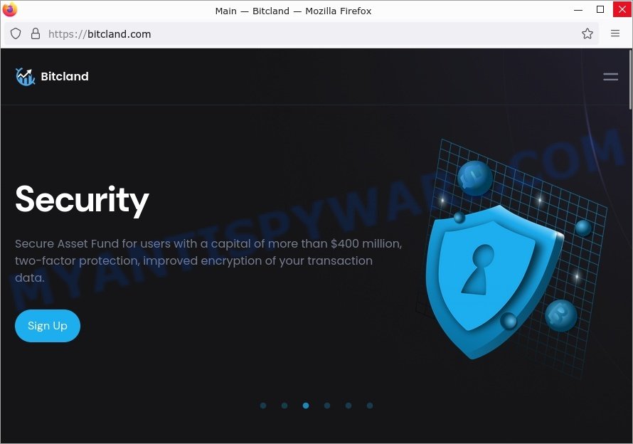 Bitcland.com crypto scam