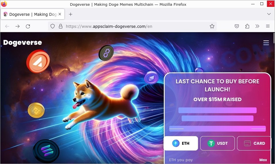 DOGEVERSE Pre-launch Scam