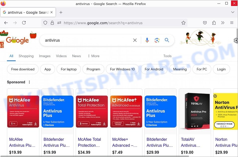 Find.myhoroscopepro.com redirect Google Search results