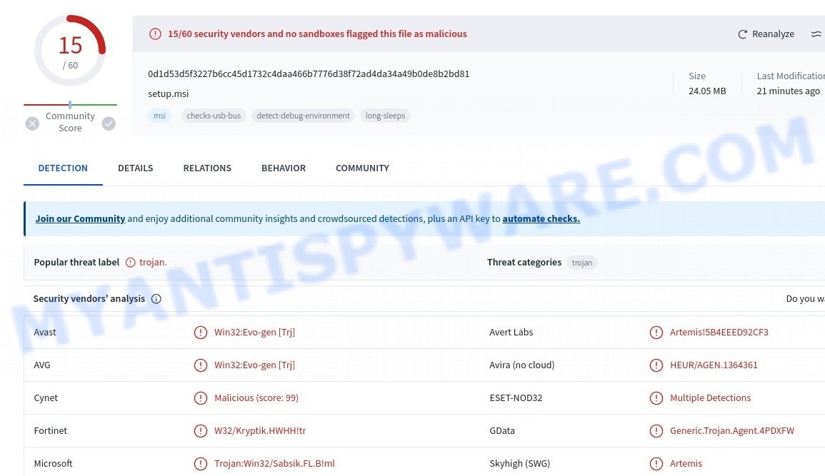 JoisApp malware