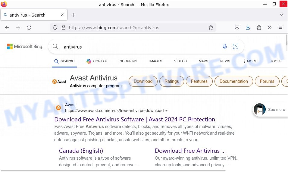 Securesear.ch redirect Search results