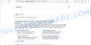 SeekFast redirect virus Search results