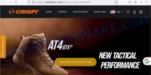 Crispistore.com fake Crispi sale scam
