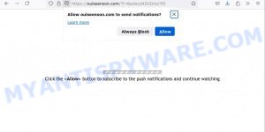 Oulseenson.com Press Allow