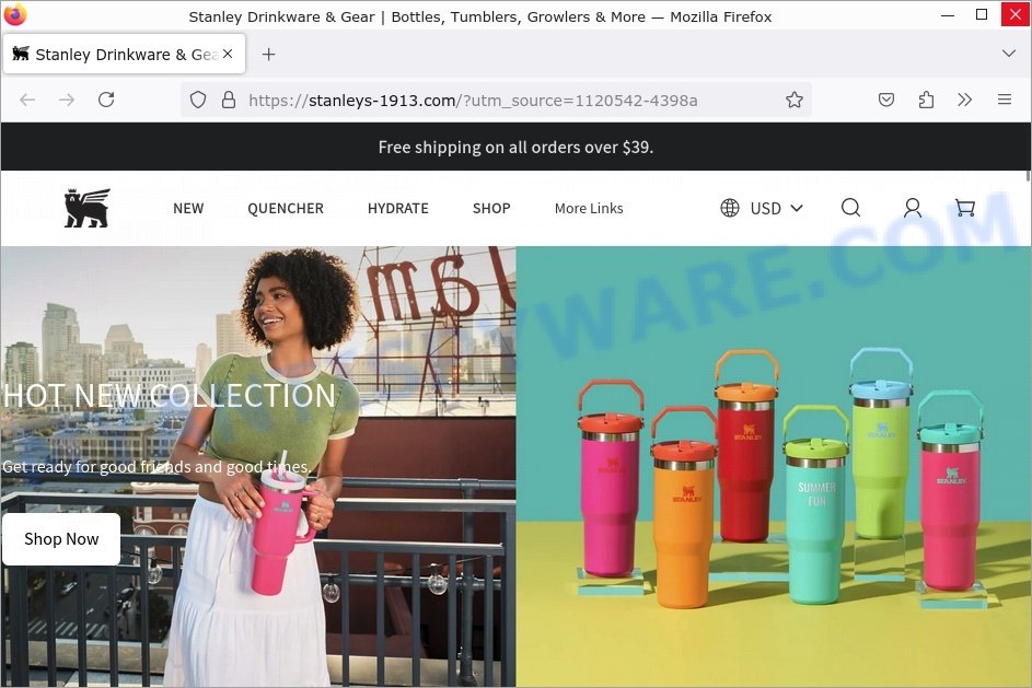 Unmasking the Stanleys-1913.com Scam: How to Spot Fake Sales
