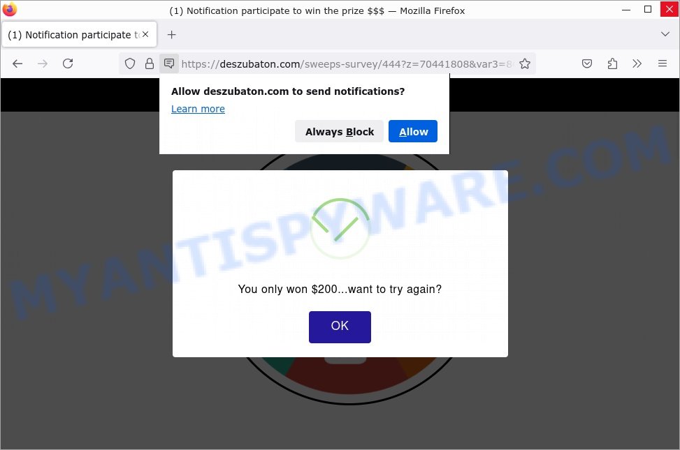 Deszubaton.com Virus Removal Guide