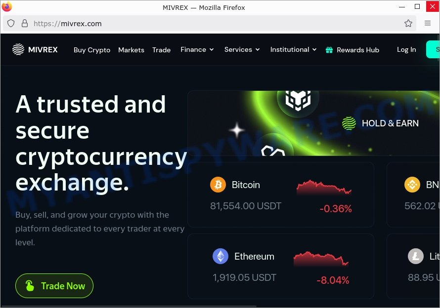 Mivrex.com: A Crypto Scam to Stay Away From