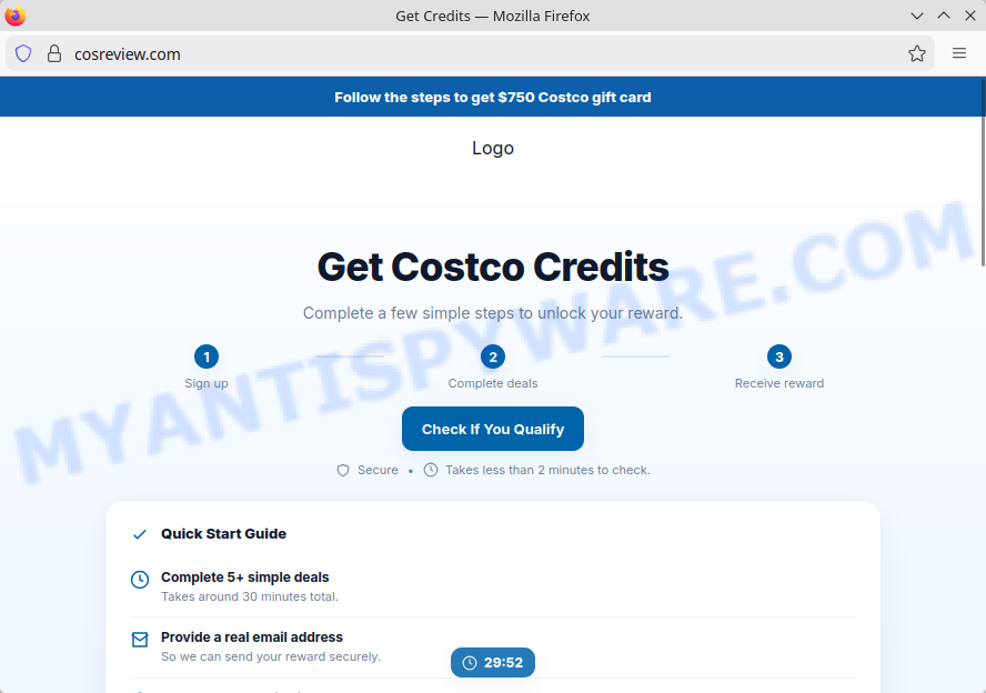 PuriProduce Review: Scam or Legit? What You Need to Know: Read This CosReview.com “Get Costco Credits” Scam Exposed