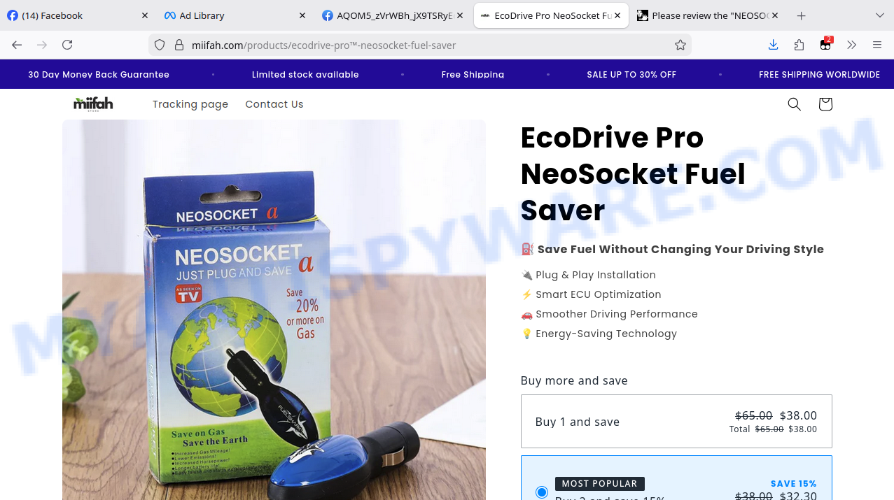 NeoSocket Fuel Saver Reviews, EcoDrive Pro OBD2 Fuel Saver Scam Exposed
