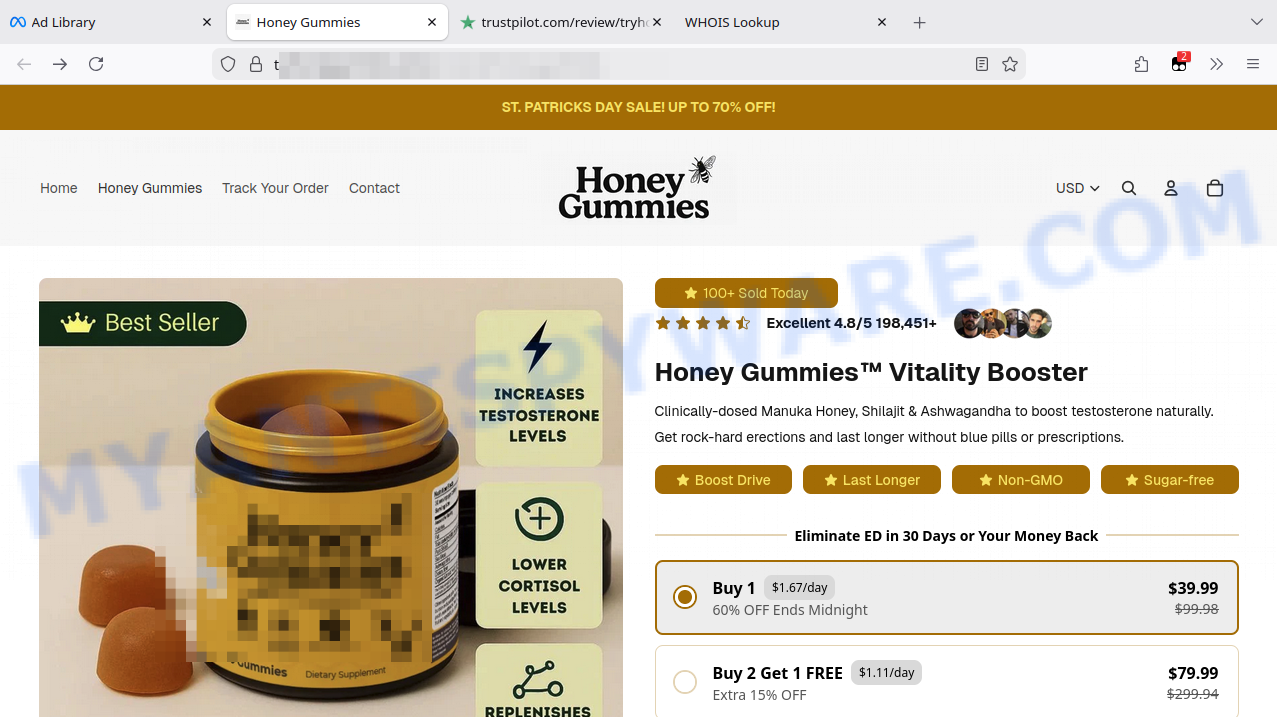 Jelly Lean Reviews, Scam or Legit, Uncovering the Truth!: Read This Honey Gummies for Men’s Health Review: What You Need to Know